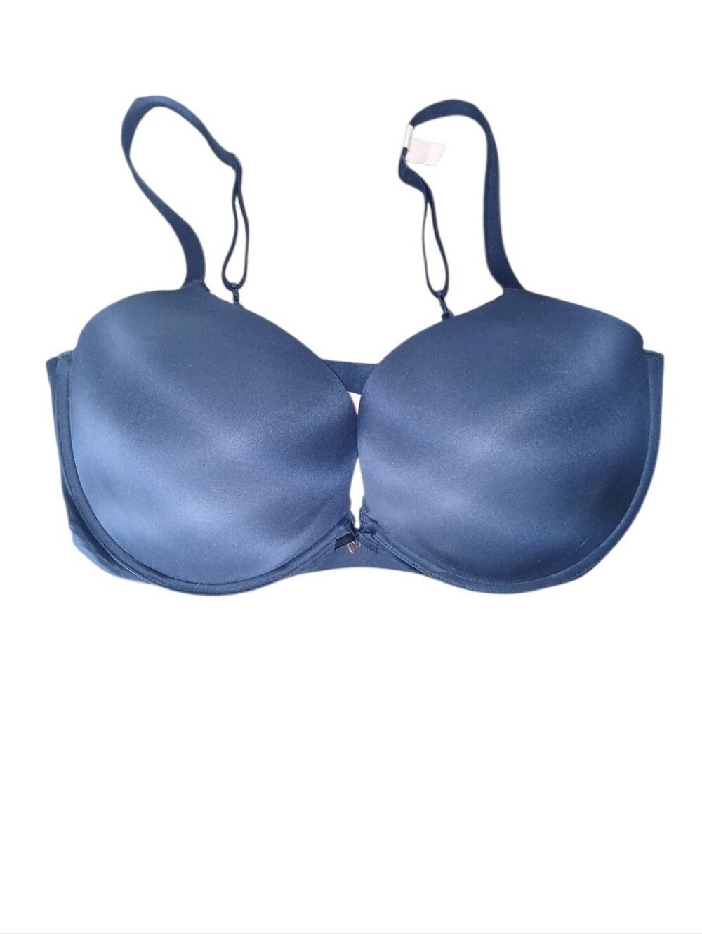 Victoria's Secret NWT Push Up Navy Blue Smooth Molded Bra Size 40DDD